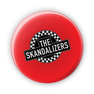 Skandalizers Badge (25mm Red)